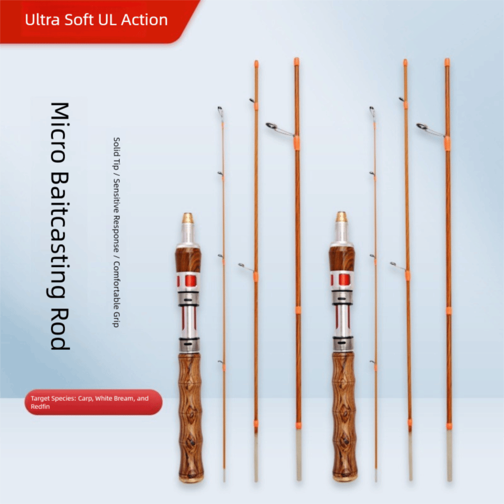 Fishing Rod Carbon Fiber - 2025 4 Sections filature canne à