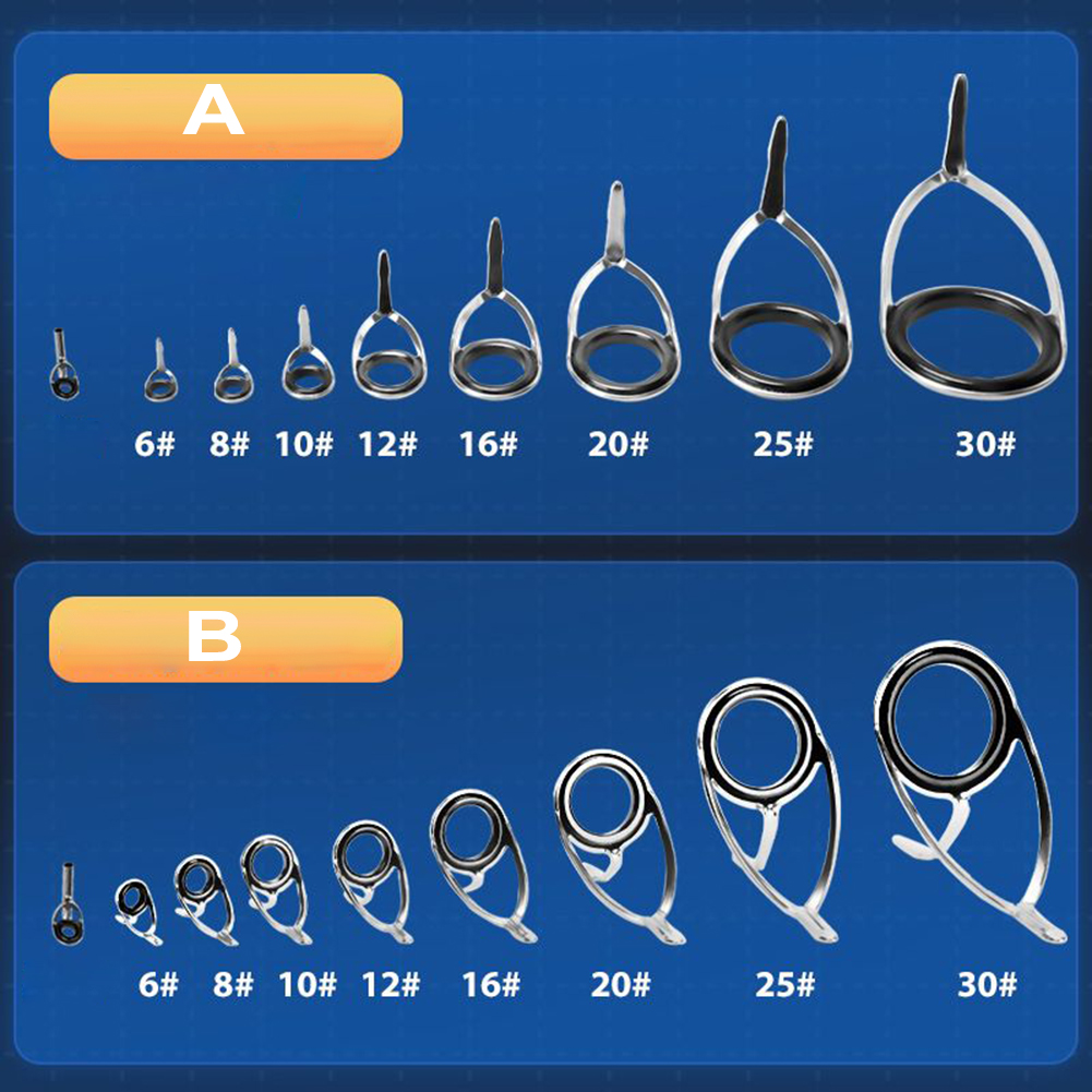 Fishing Rod Tip Replacement - Guide de canne à pêche, anneaux