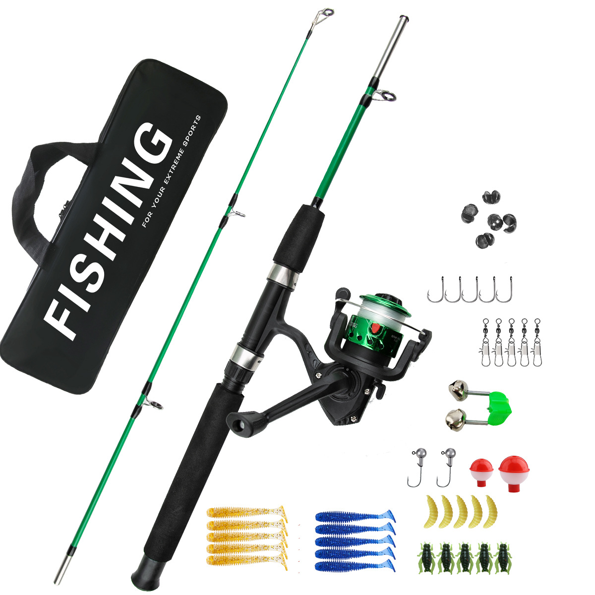 Canne à pêche sur glace en 2 s - Fishing Rod Ice avis et prix