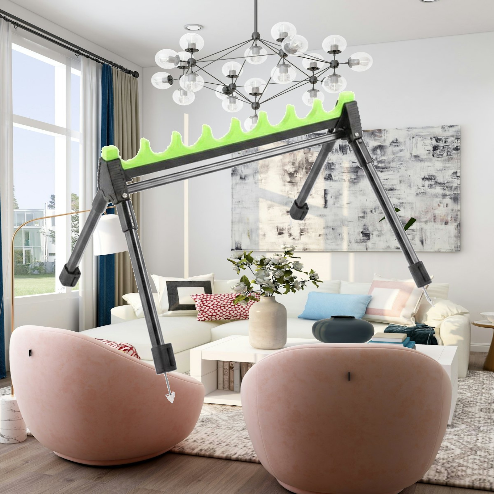 Support de canne à pêche téles - Fishing Rod Rack avis et prix